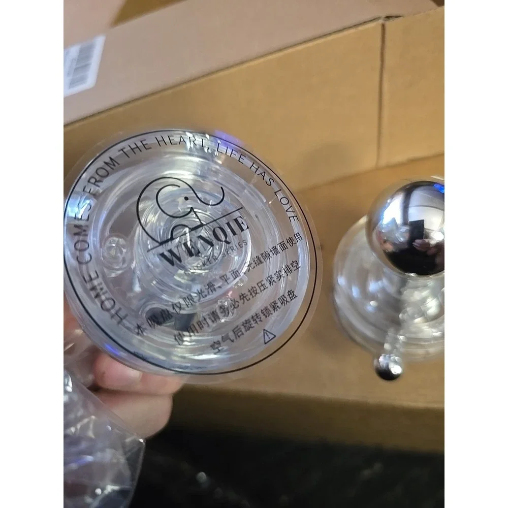 Wenqie Sucker Series  Towl Backroom Hooks With‎ Suction cup back.